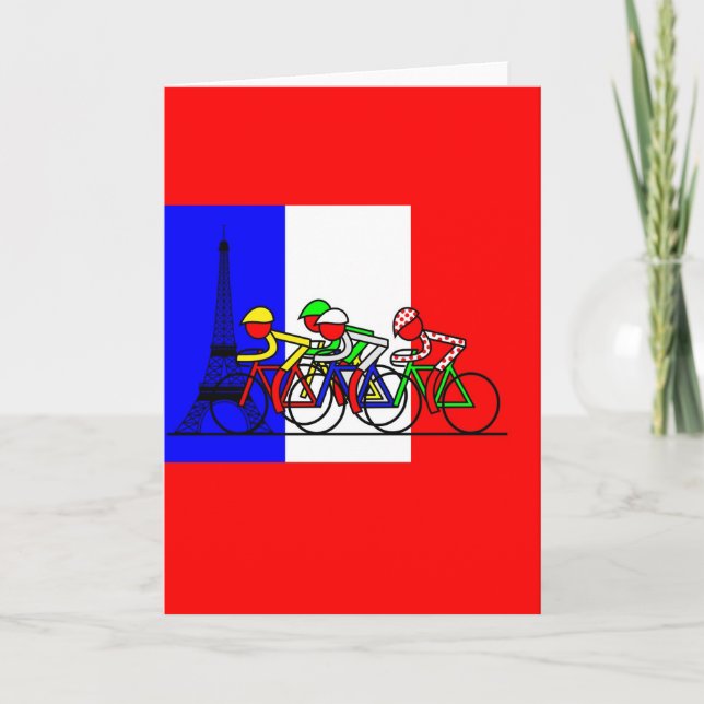 Tarjeta Hola, París (Anverso)