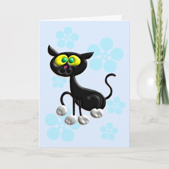 Tarjeta Hola simple (Anverso)