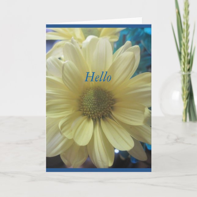 Tarjeta Hola Summer FLoral (Anverso)