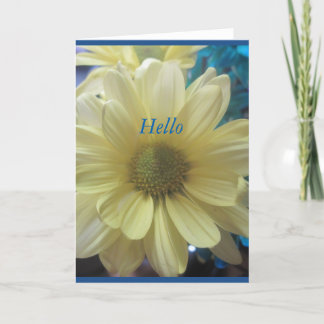Tarjeta Hola Summer FLoral