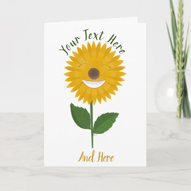 Tarjeta "¡Hola, Susie!" por Stephanie Stevens Personalizad (Anverso)