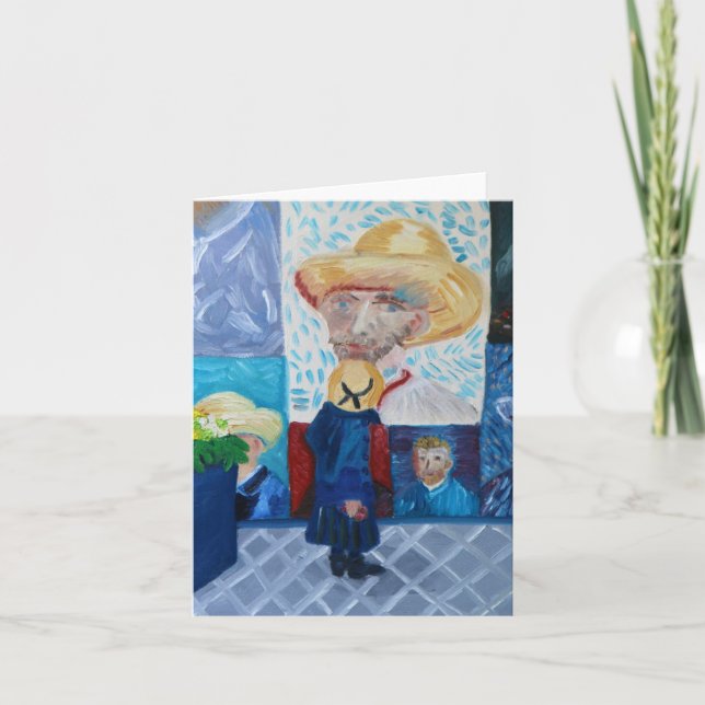 Tarjeta Hola Van Gogh (Anverso)