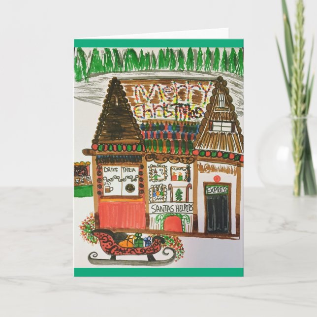 Tarjeta Holiday and Christmas Cheer (Anverso)