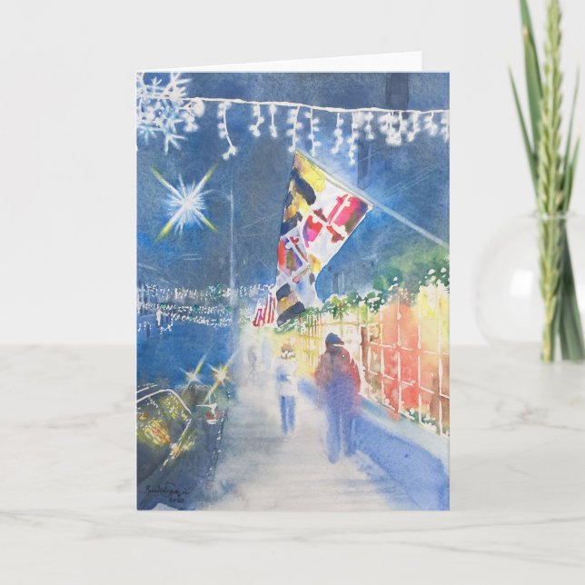 Tarjeta Holiday Card - Blank Inside (Anverso)