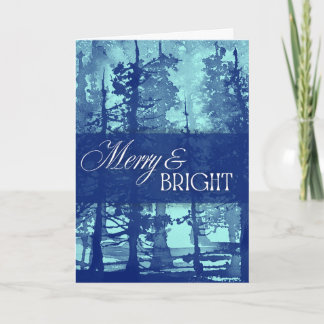 Tarjeta Holiday Card - Merry and Bright