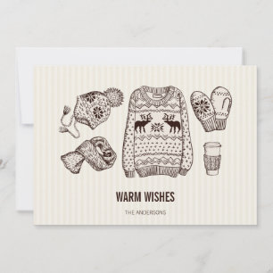 Tarjeta Holiday Essentials de Warm