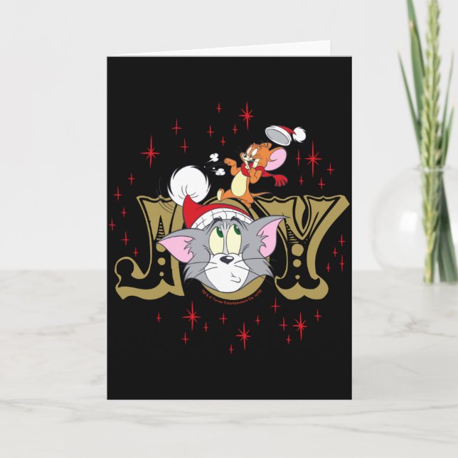 Tarjeta Holiday Joy  (Anverso)