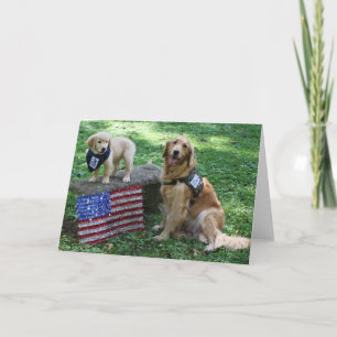 Tarjeta Holly and puppy