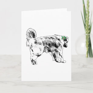 Tarjeta Holly Wink Retriever