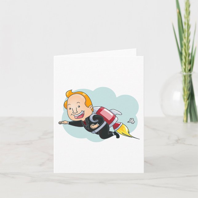 Tarjeta Hombre Cohete (Subido por el creador)