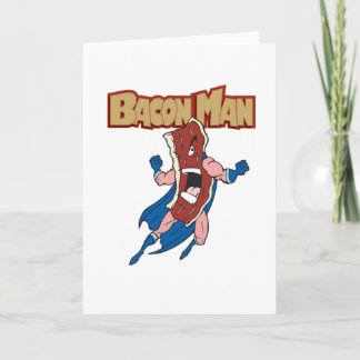 Tarjeta Hombre del tocino