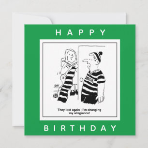 Tarjeta Hombre Dice Que El Equipo Perdió A Un Personalizad