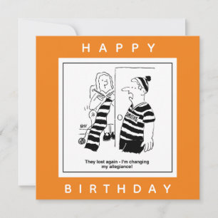 Tarjeta Hombre Dice Que El Equipo Perdió A Un Personalizad