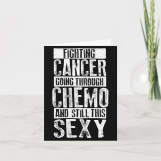 Tarjeta Hombre luchador contra el cáncer cita inspiradora
