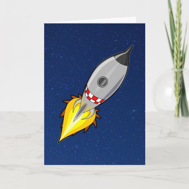 Tarjeta Hombre misil de ojos firmes (Anverso)