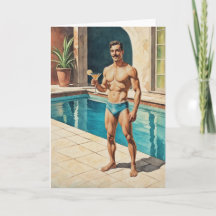 Hombre Pinup Vintage Zaddy | Hombre Fuerte junto a