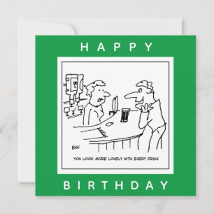 Tarjeta Hombre preparando una camarera en un Personalizado