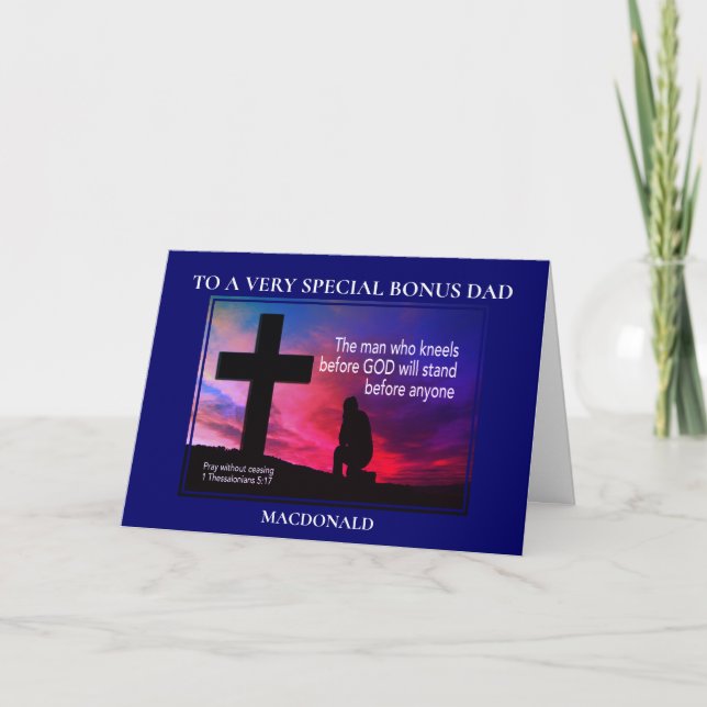 TARJETA HOMBRE QUE SE ARROJA ANTES DE QUE DIOS LE PASE BON (Anverso)