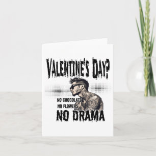 Tarjeta Hombre soltero tatuado para hombres Hombre tatuado