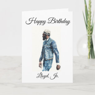 Tarjeta Hombres afroamericanos - Cumpleaños
