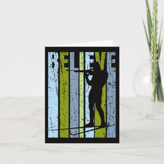 Tarjeta Hombres Divertidos Hombres Tiro Pistola Biatlón Ob (Anverso)