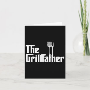 Tarjeta Hombres El Funny Chef Del Grill Grill