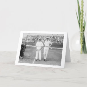 Tarjeta Hombres en el torneo de tenis en el Washington DC