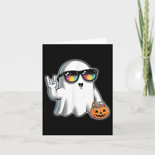 Tarjeta Hombres Mujeres Niños Niñas Fantasma Buu Rock Cala