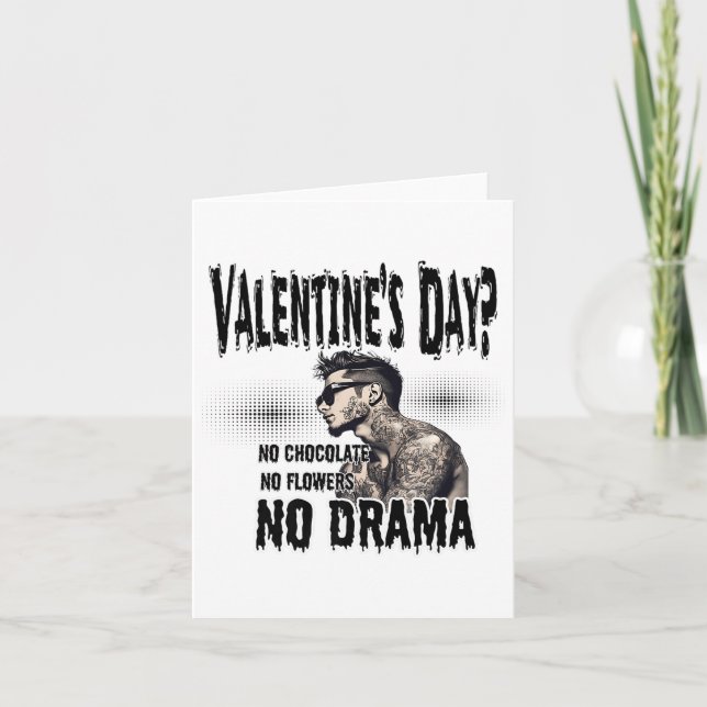 Tarjeta Hombres para hombre soltero tatuado hombre tatuado (Anverso)