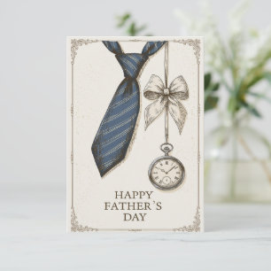 Tarjeta Homenaje Atemporal al Día del Padre