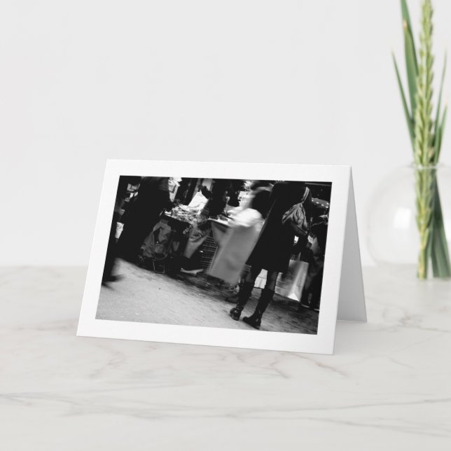 Tarjeta Homenaje de Daguerre París de la ruda a Inés Varda (Anverso)