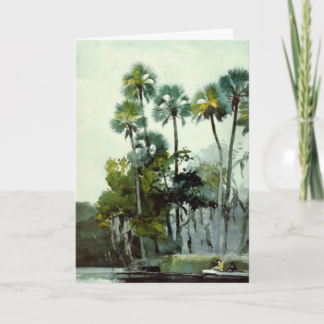 Tarjeta Homer - Río Homosassa (Anverso)