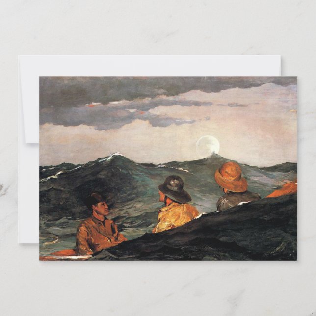 Tarjeta Homero - Besando la luna (Anverso)