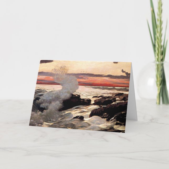 Tarjeta Homero - West Point, cuello de Prout (Anverso)