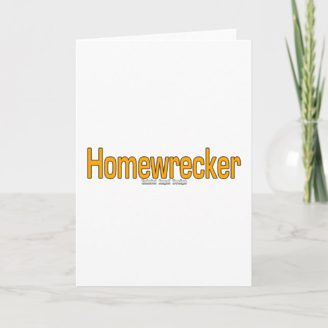 Tarjeta Homewrecker (Anverso)