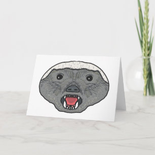 Tarjeta Honey Badger