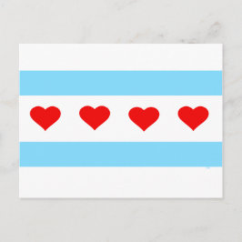 Tarjeta Honoraria Chicago Hearts and Stripes Forev