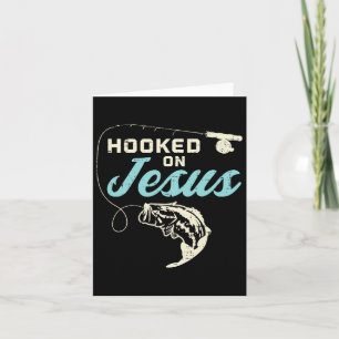 Tarjeta Hook Sobre Jesús Por Pescar El Dios Religioso Cris
