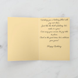 Tarjeta Hooked on Birthday Fun