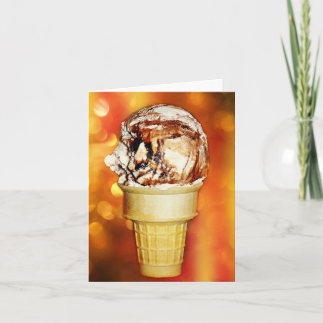 Tarjeta Hooray para helado (Anverso)