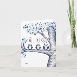 Tarjeta Hoot de cumpleaños 