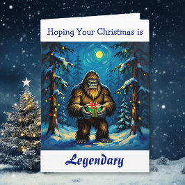 Tarjeta Hope your Christmas is a Whooping Good Time  