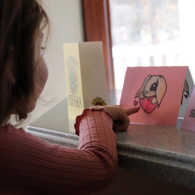 Tarjeta Hoppy Easter (Subido por el creador)