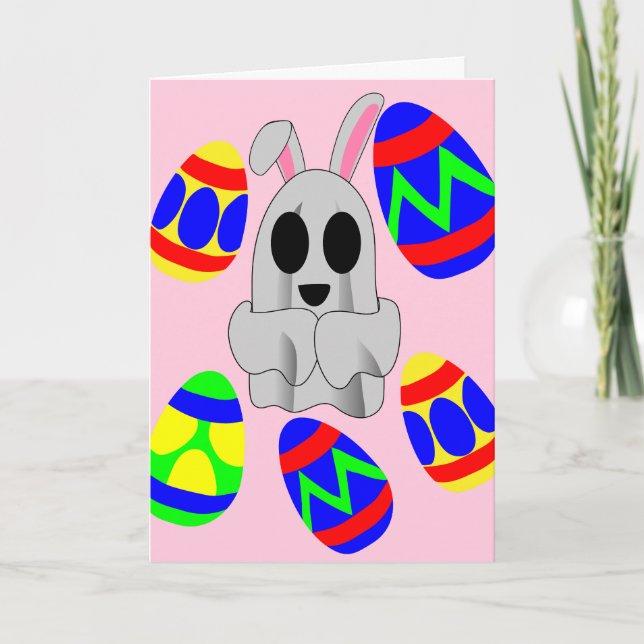 Tarjeta Hoppy Easter to BOO (Anverso)