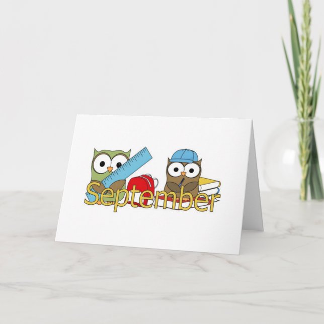 TARJETA HORA DE CELEBRAR EL CUMPLEAÑOS DE *SEPTIEMBRE* (Anverso)