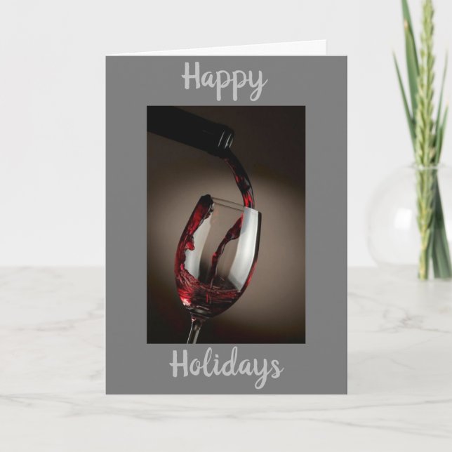 TARJETA ***HORA DE CELEBRAR LA TEMPORADA DE VACACIONES** E (Anverso)