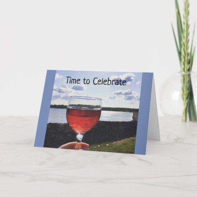 TARJETA "HORA DE CELEBRAR SU **PROMOCIÓN** (Anverso)