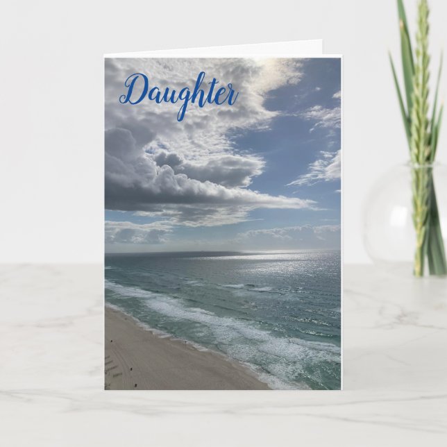 TARJETA HORA DE CELEBRARTE EL CUMPLEAÑOS *HIJA* (Anverso)