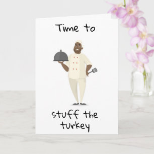 TARJETA ¡¡¡HORA DE "COGER A LA TURQUÍA" ENTONCES A TI MISM