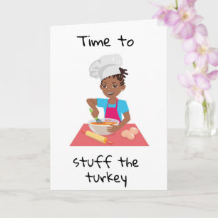 TARJETA ¡¡¡HORA DE "COGER A LA TURQUÍA" ENTONCES A TI MISM